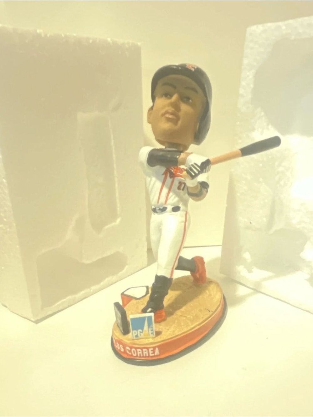 Carlos Correa 2015 A.L. Rookie Of The Year Fresno Grizzlies Bobblehead Astros